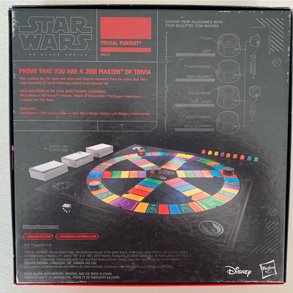 Star Wars Trivial Pursuit Black Series - Picture 4 of 5